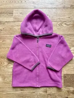 patagonia キッズ フリースジャケット ピンク 2T