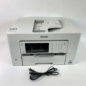 エプソン EPSON プリンタ A3ノビ対応ビジネスインクジェットカラー複合機 FAX PX-M6010F コンパクト 1段カセットモデル 1円スタート