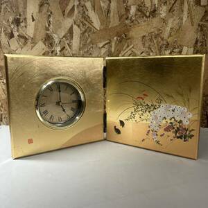 置時計 置き時計 アンティーク インテリア 昭和レトロ レトロ QUARTZ JIEWEIS 作動品 和風 