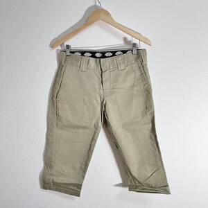 H7845FF Dickies ディッキーズ サイズ28(S位) パンツ チノパン 七分丈 ベージュ メンズ