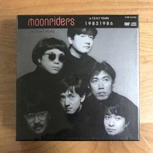 【新品未開封 4CD+DVD BOX】 ムーンライダーズ / MOONRIDERS IN T.E.N.T YEARS 19851986 (PCBP-62185) 検 はちみつぱい 高橋幸宏 鈴木慶一