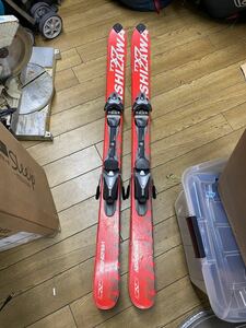 ○E8945 nishizawa ニシザワ　TTX7 ミッドスキー　スキーボード123cm○