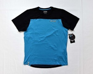 送料無料4★Zoot Sports★ズート CHILL OUT ラン シャツ size:S 黒/青