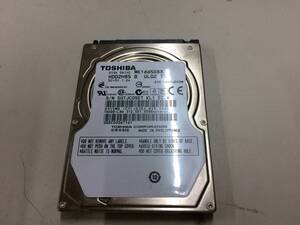 中古品 TOSHIBA 2.5インチHDD 160GB S-ATA接続 現状品②