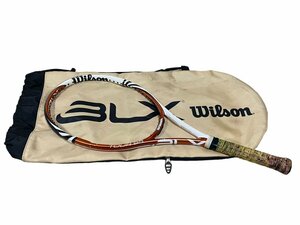 Willson BLX TOUR 95 ウィルソン ビーエルエックス ツアー 硬式 テニス用 ラケット オレンジ ホワイト 本体 スポーツ用品 tennis ケース付