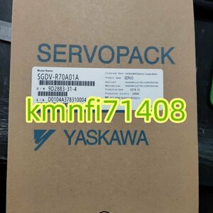 【新品★Ｔ番号適格請求】YASKAWA 安川電機 SGDV-R70A01A サーボモーター　【6ケ月保証】