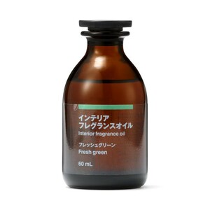 無印良品　インテリアフレグランスオイル　フレッシュグリーン　60ml 1本　新品