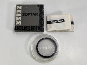 CONTAX コンタックス Carl Zeiss カール ツァイス Softar III 55mm West Germany ソフターレンズ 箱・説明書付【動作未確認】