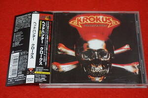 【’83年傑作 帯付】 KROKUS / Headhunter スイス産伝説のヘヴィ・メタル クロークス JVC Ks 24Bitリマスター