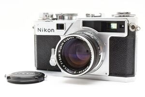 【希少・動作好調】 Nikon ニコン SP ＋ NIKKOR-S・C F1.4 5cm レンジファインダー フィルムカメラ #1310