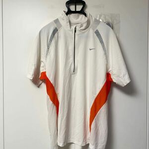 NIKE ナイキ ハーフジップ 半袖シャツ サイズXL 