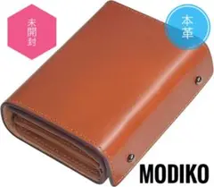 新品 Modiko栃木レザー 二つ折り財布 大容量
日本製 左右両手利き対応