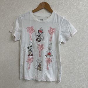 ユニクロディズニー　金ラメ　半袖Tシャツ Ｍサイズ