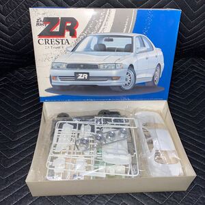 絶版 希少品 新品 未組立 1/24 AOSHIMA CRESTA 2.5 Tourers V ツアラー ZRタイヤ■TOYOTA トヨタ 旧車 アオシマ プラモデル ミニカー