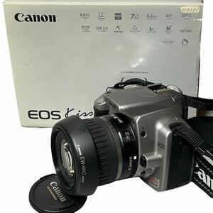 【箱 付属品付き】Canon キャノン EOS Kiss Digital N レンズキット EF-S18-55mm 