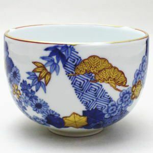 茶道具 抹茶茶碗 祥瑞金襴手 小峠葛芳作 丹山窯