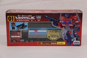 066 k3788 【欠品あり】 開封品 タカラ トランスフォーマー 15周年記念 復刻版 サイバトロン/総司令官 コンボイ