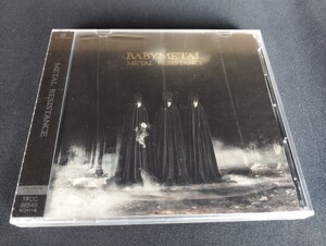 【即決】定価以下！新品未開封 BABYMETAL 2nd ALBUM METAL RESISTANCE 初回生産限定盤 アルバム CD DVD 国内盤 ベビーメタル one 限定 fox 