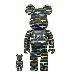 ベアブリック アレグリア 限定 BE@RBRICK ALEGRIA -IN A NEW LIGHT- 100% & 400% 未開封 新品 国内正規品 メディコムトイ MEDICOM TOY