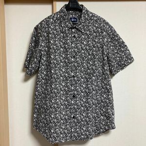 【美品】90s OLD STUSSY オールドステューシー スカル総柄シャツ ビンテージ Lサイズ USA製 希少モデル