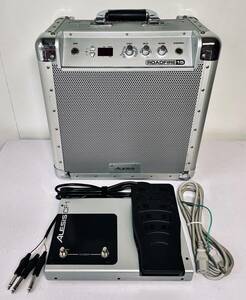 【動作品】☆ALESIS Roadfire 15 Guitar Amp Digital Effects Amplifier + CF1 アレシス ギターアンプ+フットコントローラー☆★WORKING★