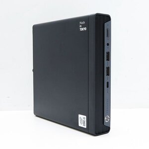 1円スタート〇HP ProDesk 400 G6 DM【第10世代 Core i5 10500T/メモリ8GB/ストレージ欠/OSなし/DP/HDMI/ジャンク】