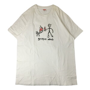 Supreme シュプリーム Tシャツ Spitfire Cat Tee スピットファイア キャット ホワイト 白 半袖 L