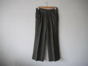 スラックス　Maschietta PANTALONI e GONNA　レディース　サイズ38 麻