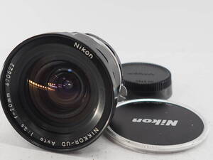 ★特上品★ NIKON NIKKOR-UD Auto 20ｍｍ Ｆ3.5 ★前後キャップ付き ＃Ａ1017