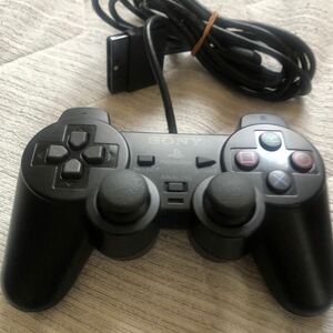 PS2 コントローラー デュアルショック2 ブラック 純正　ワイヤレスコントローラー SONY 中古