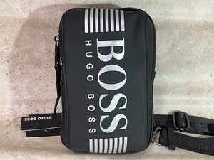 HUGO BOSS　ヒューゴ・ボス　ショルダーバッグ　ブラック　肩掛け　未使用