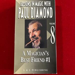 【マジックビデオ】LESSONS IN MAGIC WITH PAUL DIAMOND Vol.8 A MAGICIAN