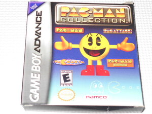 GBA★PAC-MAN COLLECTION 海外版 端子清掃済★箱付・説明書付・ソフト付