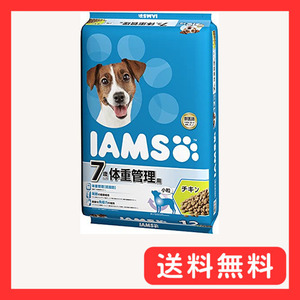 アイムス (IAMS) ドッグフード 7歳以上用 体重管理用 小粒 シニア犬用 12kg