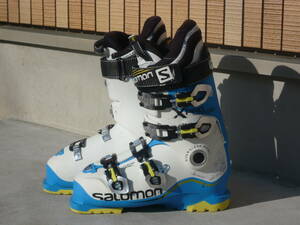 4★★★★即決！SALOMON/サロモン スキーブーツ X-PRO90 白/水色 26.0cm/26.5cm 306mm