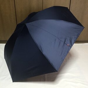 《未使用・内側汚れ有り》POLO RALPH LAUREN・ポロ ラルフローレン／ 折傘・折りたたみ傘【紺ネイビー】軽量 カーボン骨使用