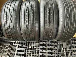 BSレグノGR-EL 235/45R18 バリ山中古4本セット REGNO アコード新車時装着タイヤ カムリ ザ ビートル レクサスGS ES RC RCZ 245/40R18の代用