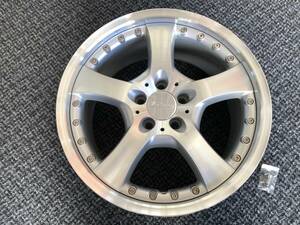 Lorinser ロリンザー LM-5 8.5JX１８ ET +38　 PCD112　ユーズド品　１本　旧車　ベンツ　Ｓクラス W140　Ｅクラス W124　 CクラスＷ203　