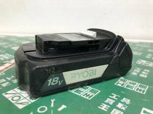 中古品 電動工具ョービ RYOBI リョービ 電池パック リチウムイオン 18V B-1815LA 6407611 本体のみ ITFTXIRI4W0I