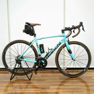 BIANCHI VIANIRONE7 MIRANO ロードバイク 水色 やや傷や汚れあり ハンドルに傷あり◆3118/静岡清水店