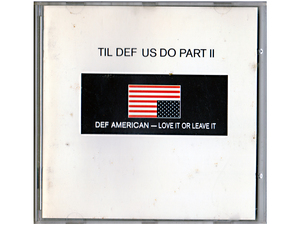 ★盤面良好★『Til Def Us Do Part II 』★DEF AMERICAN - LOVE IT OR LEAVE IT★compilation★同梱応談