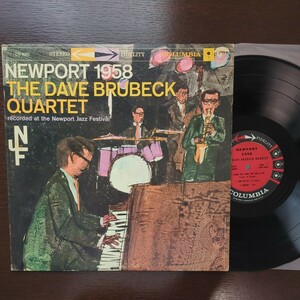 US original The Dave Brubeck QuartetNewport 1958 Jazz ジャズ analog record レコード LP アナログ vinyl