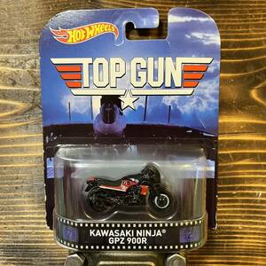 新品未開封Hot Wheels ホットウィール Kawasaki NinjaGPZ900R カワサキ ニンジャ TopGun トップガン バイク ミニカー マーヴェリック