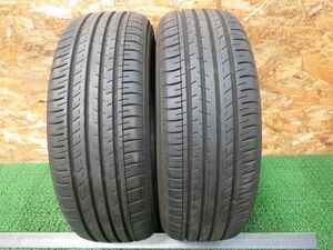 ヨコハマ BluEarth-GT AE51 185/60R15 84H 2022年製 8.5~9分山【2本/夏タイヤ/15インチ/送料無料】