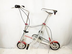 中古品 ZEROBIKE BI-1447 9インチ 折りたたみ ゼロバイク 小径車 ミニベロ 自転車 / 名古屋発1-149△