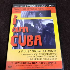 キューバ映画DVD I AM CUBA 怒りのキューバ ミハイル・カラトーゾフ キューバ革命 フィデル・カストロ チェ・ゲバラ スペイン語