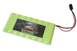 Kypom 9.6V 2500mAh 平型 ニッケル水素 送信機用★ホビーショップ青空