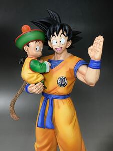 一番くじ ドラゴンボールVSオムニバスアメイジング A賞 孫悟空&孫悟飯 MASTERLISE PLUS　リペイント　台座付き