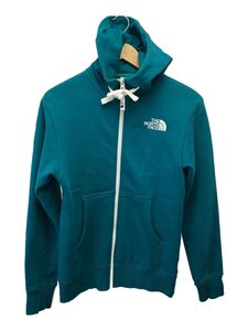 THE NORTH FACE◆ジップパーカー/XS/コットン/グリーン/無地/NT11930