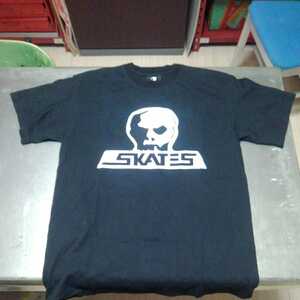 スカルスケーツ　2000年代　skullskates Tシャツ　レトロ　カナダ製　スケボー　スケートボード　オールドスクール　美品　希少　レア